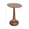 Hello Honey® 21" Modern Sculptural Wood End Table